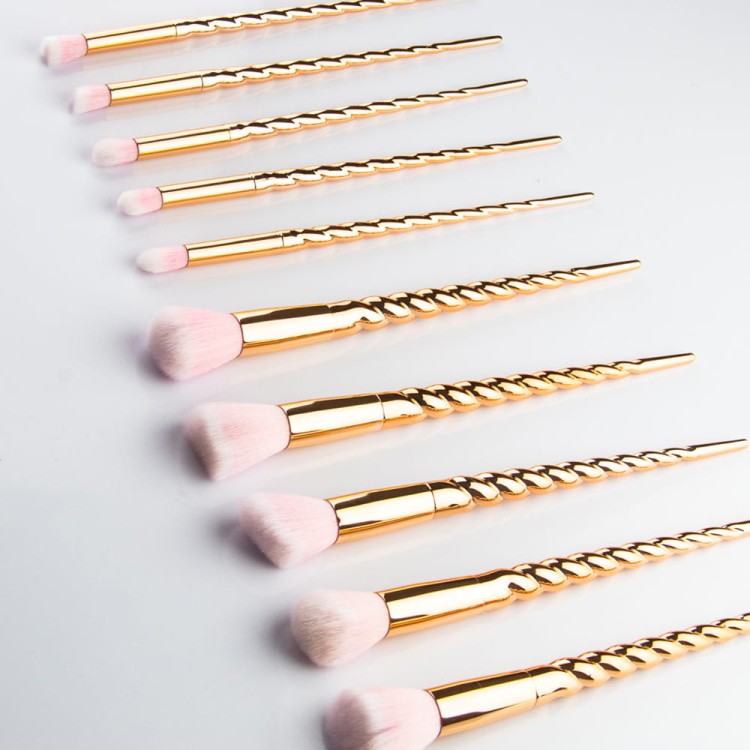 PROFESJONALNE ZŁOTE PĘDZLE DO MAKIJAŻU WYJĄTKOWY ZESTAW 10  SZTUK_ (4).jpg