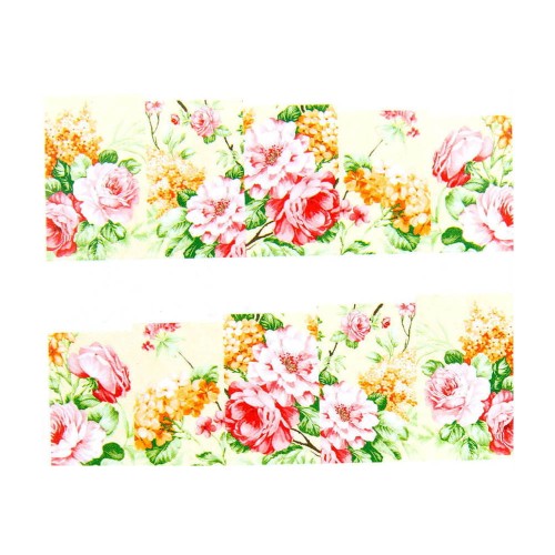 Naklejki wodne do paznokci arkusz 6,5 x 5,5 cm na 10 palców bn Nr 065.jpg