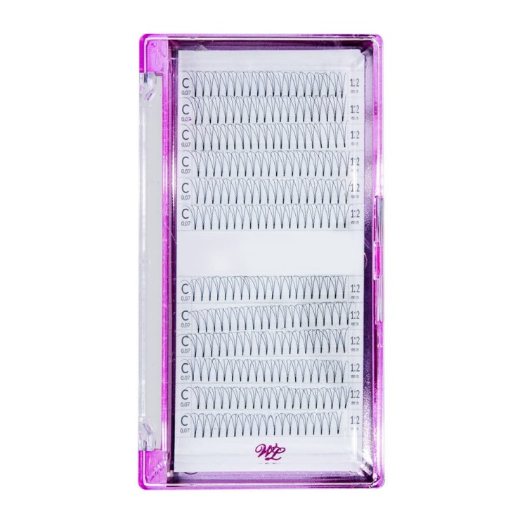 Wonder lashes - rzęsy premium volume fans - metoda objętościowa - 3d - c 0.jpg