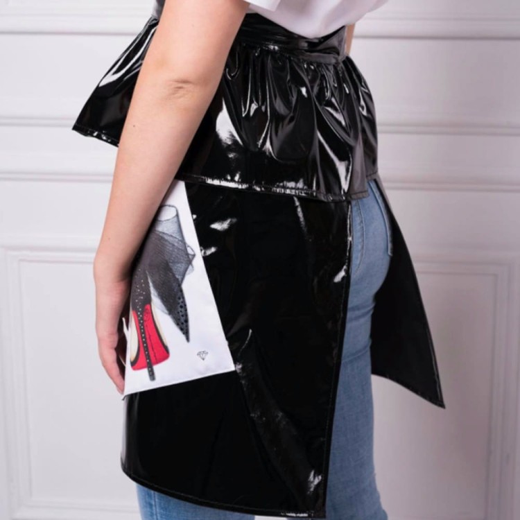 Fartuszek kosmetyczny Lejdi Laboutin Black Gloss (3).jpg