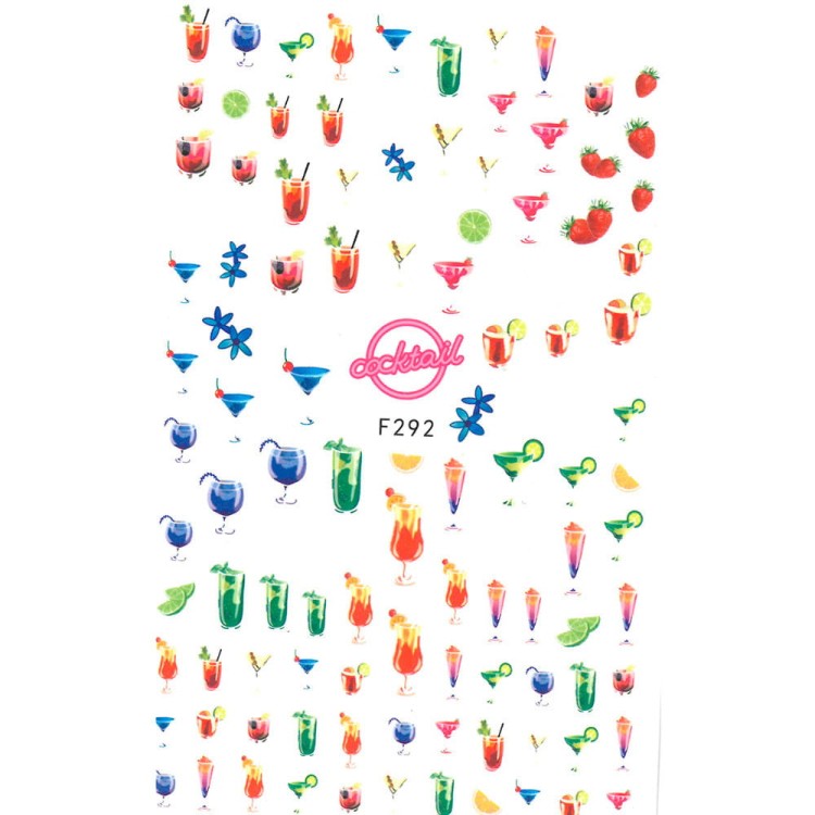 Naklejki do paznokci cienkie samoprzylepne Miss Colour Nr F292 (1).jpg
