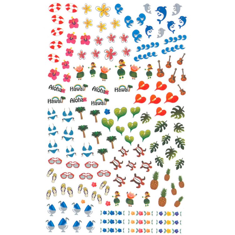 Naklejki do paznokci cienkie samoprzylepne Miss Colour Nr F301 (5).jpg