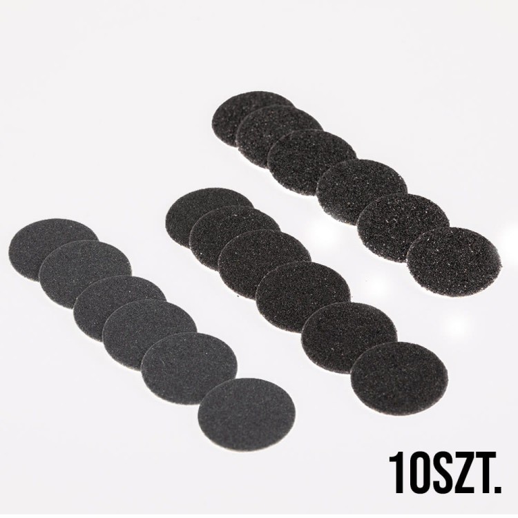 Dysk tarcza do pedicure Pododisk zestaw trzpień dysk + nakładki tarcze wymienne S 15 mm (5).jpg