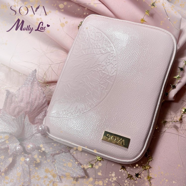 Piórnik etui przybornik na pędzle Sova by Aleksandra Sowa-Falarz różowy (1).jpg