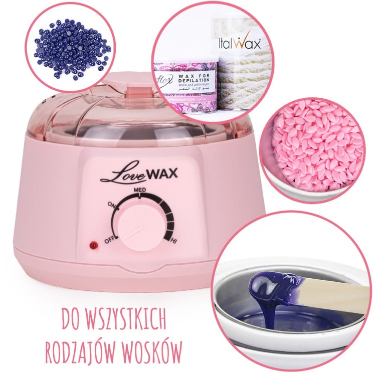 Podgrzewacz do wosku LoveWax AX300 różowy 200W 500 ml (3).jpg