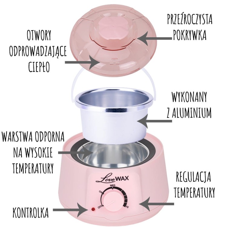 Podgrzewacz do wosku LoveWax AX300 różowy 200W 500 ml (4).jpg