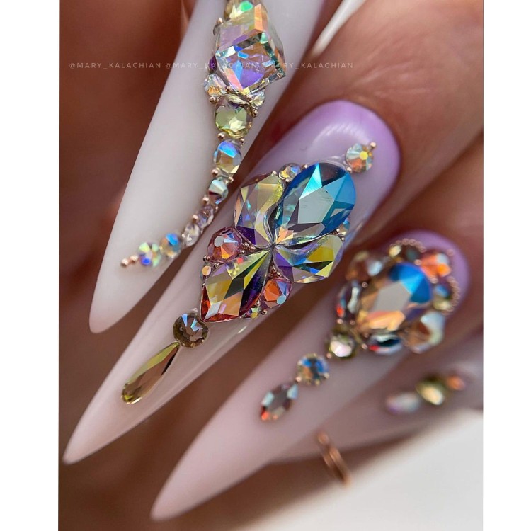 Kryształki diamenty cyrkonie AB opalizujące do zdobień biżuteria 3D 20 szt (5).jpg