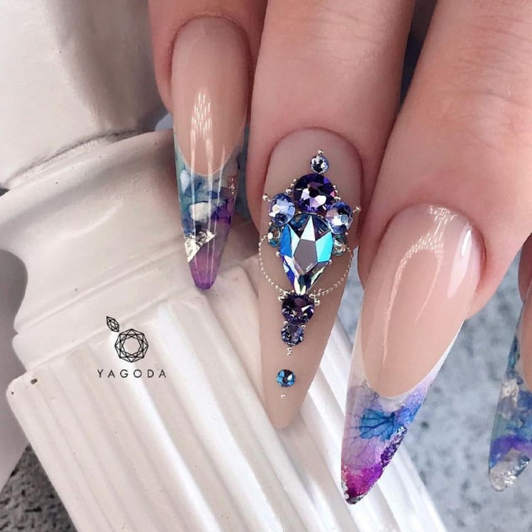 Kryształki diamenty cyrkonie AB opalizujące do zdobień biżuteria 3D 20 szt (1).jpg