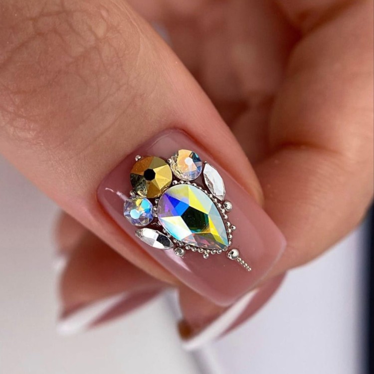 Kryształki diamenty cyrkonie AB opalizujące do zdobień biżuteria 3D 20 szt (3).jpg