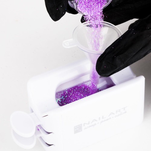 Rynienka pudełko do obsypywania zdobień i manicure tytanowego (4).jpg