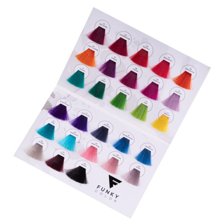 Karta paleta kolorów Funky Color odżywki do półtrwałej koloryzacji włosów w kremie (1).jpg
