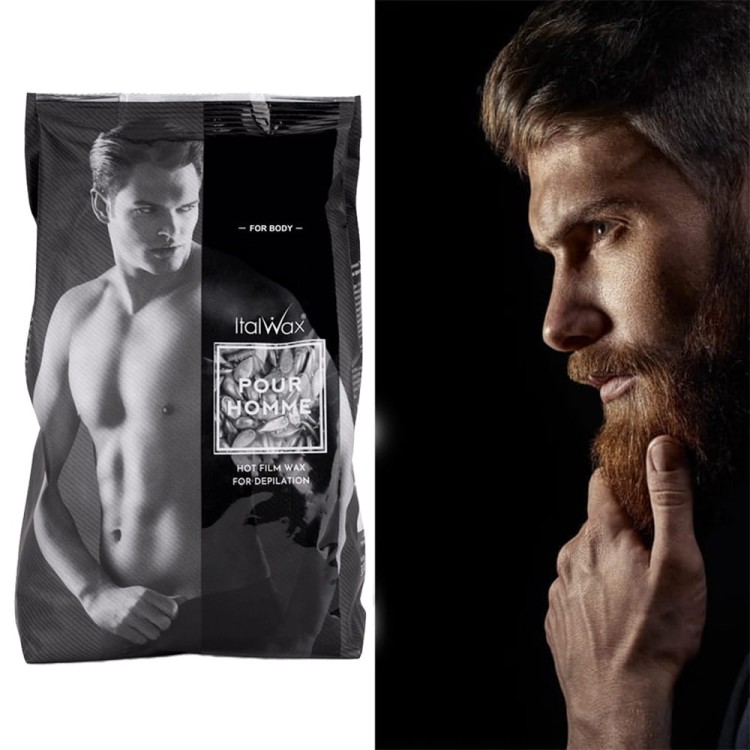 Wosk Italwax pour homme black film wax w dropsach do depilacji dla mężczyzn 1kg (1).jpg