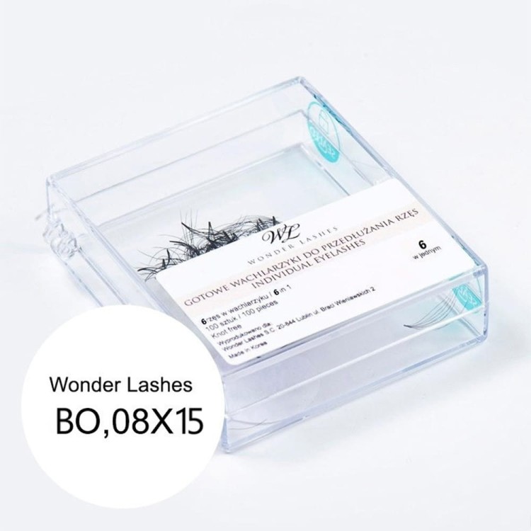 Rzęsy Volume Wonder Lashes metoda objętościowa wachlarzyki 6w1 B 0.08 15 mm.jpg