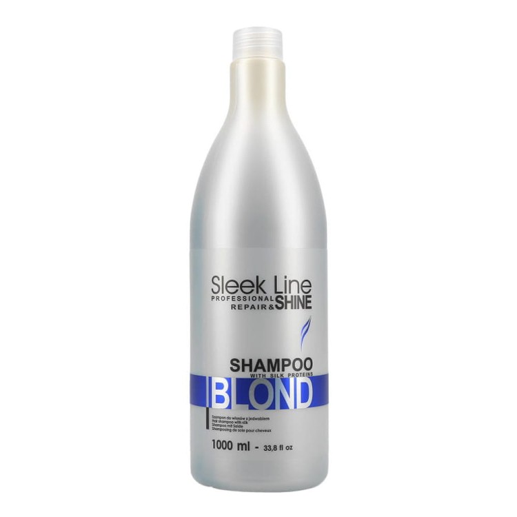 Szampon do włosów blond siwych i rozjaśnianych Stapiz Sleek Line Blond 1000 ml.jpg