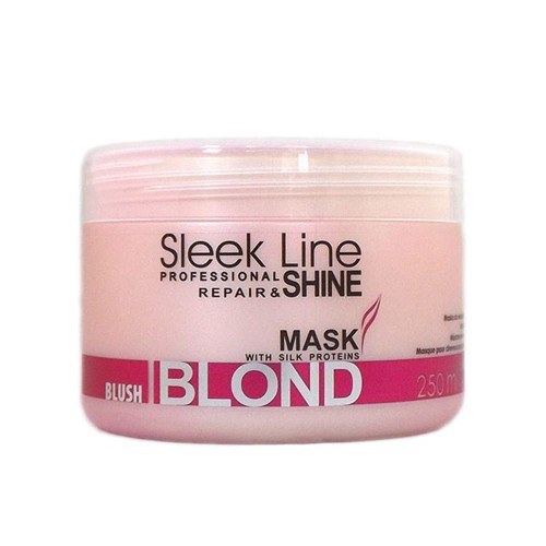Maska nadająca różowy odcień do włosów blond Stapiz Blush Blond 250 ml.jpg