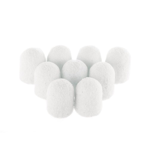 Kapturki do pedicure 7 mm gradacja 240 10 szt Fabric Podo AlleMed Biały White (2).jpg