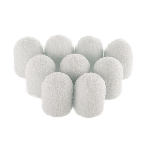 Kapturki do pedicure 7 mm gradacja 60 10 szt Fabric Podo AlleMed Biały White (2).jpg