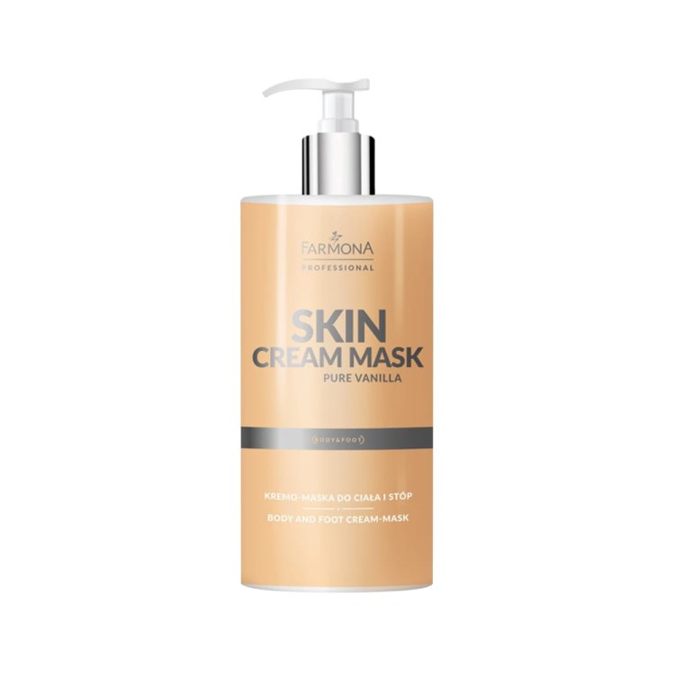 Kremo-maska do ciała i stóp Farmona Skin Cream Mask Pure Vanilla 500 ml (2).jpg