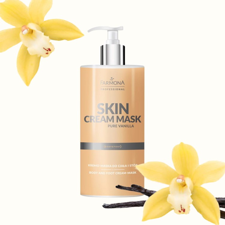 Kremo-maska do ciała i stóp Farmona Skin Cream Mask Pure Vanilla 500 ml (3).jpg