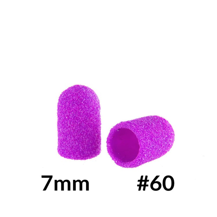 Kapturki do pedicure 7 mm gradacja 60 10 szt ABS Podo AlleMed Fioletowy Purple.jpg