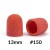 Kapturki-do-pedicure-13-mm-gradacja-150-10-szt-Fabric-Podo-AlleMed-Pomarańczowy-Orange.jpg