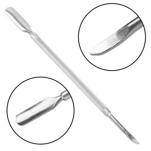 Dwustronne dłutko do skórek i paznokci Silver YC014 (2).jpg