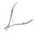 Cążki do skórek ze stali chirurgicznej nail nipper Solingen 4,5 mm YC027 (1).jpg