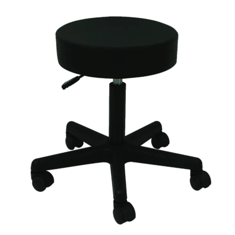 Taboret kosmetyczny BASIC bez oparcia CO czarny CN00069 (2).jpg