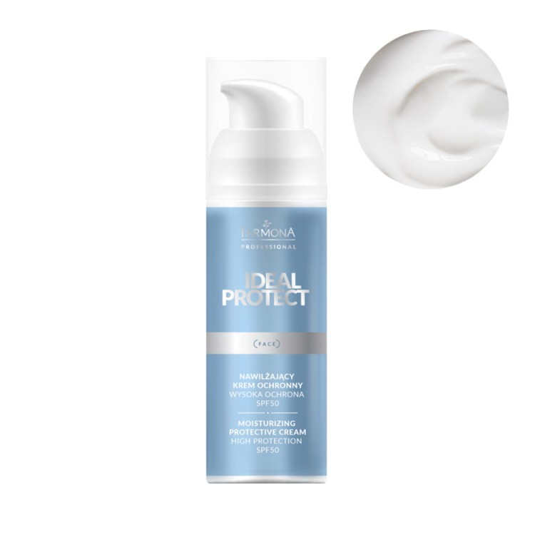Krem nawilżająco-ochronny do twarzy SPF50 Farmona Ideal Protect 50ml (2).jpg