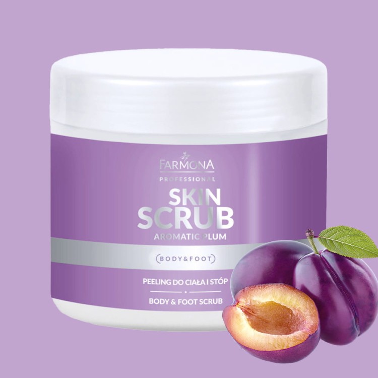 Peeling do ciała i stóp Farmona Skin Scrub Aromatic Plum 500 g (1).jpg