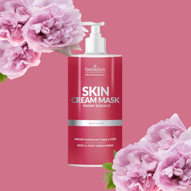 Kremo-maska do ciała i stóp Farmona Skin Cream Mask Peony Essence 500ml (2).jpg