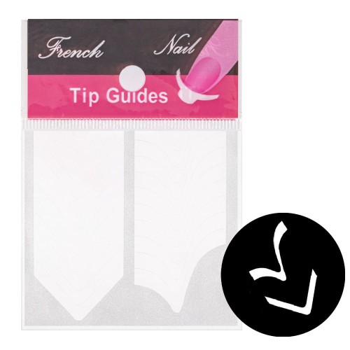 Samoprzylepne paski naklejki do french manicure Nr 03 ok. 25szt  (1).jpg