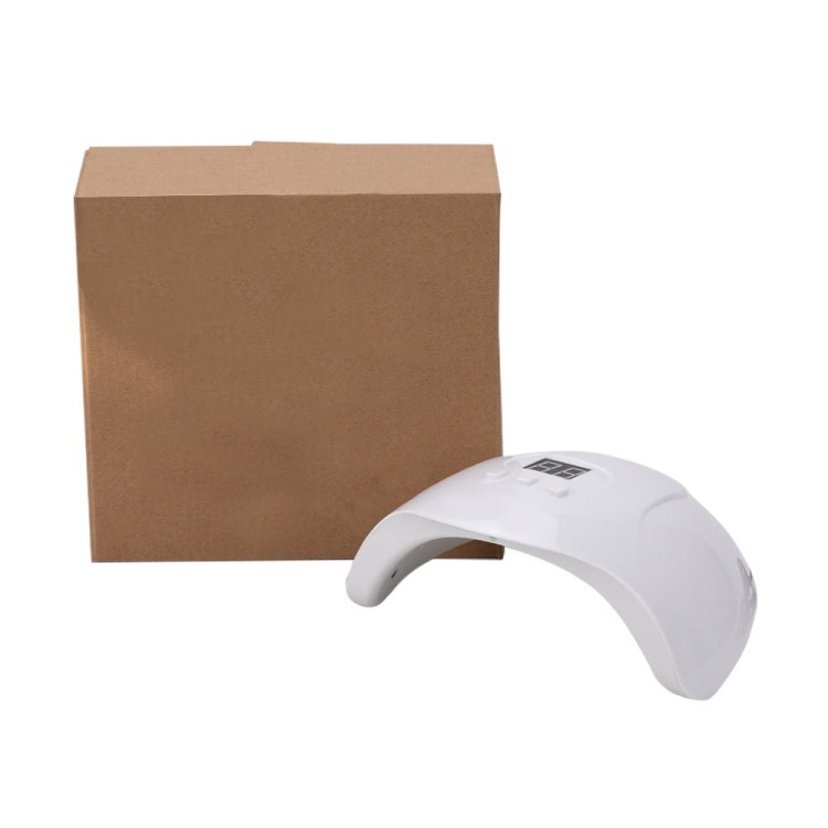 Lampa do paznokci UVLED 54W do lakierów hybrydowych No Name bez logo X3 z kablem USB Biała (1).jpg