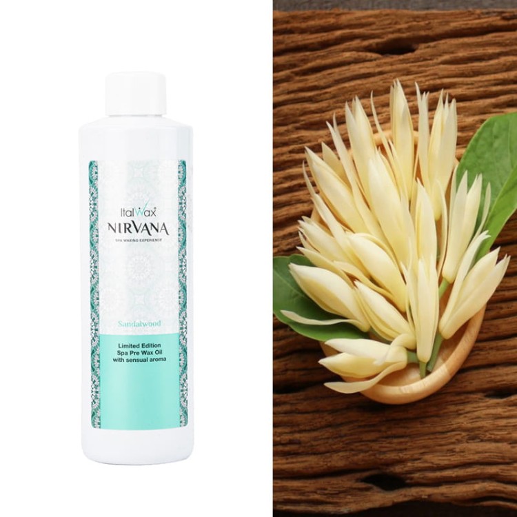Olejek przed depilacją ItalWax Nirvana Sandalwood 250 ml (7).jpg