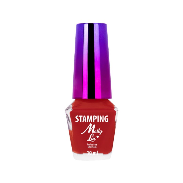 Lakier do stempli i stampingu MollyLac czerwony 10ml Nr 5 (4).jpg