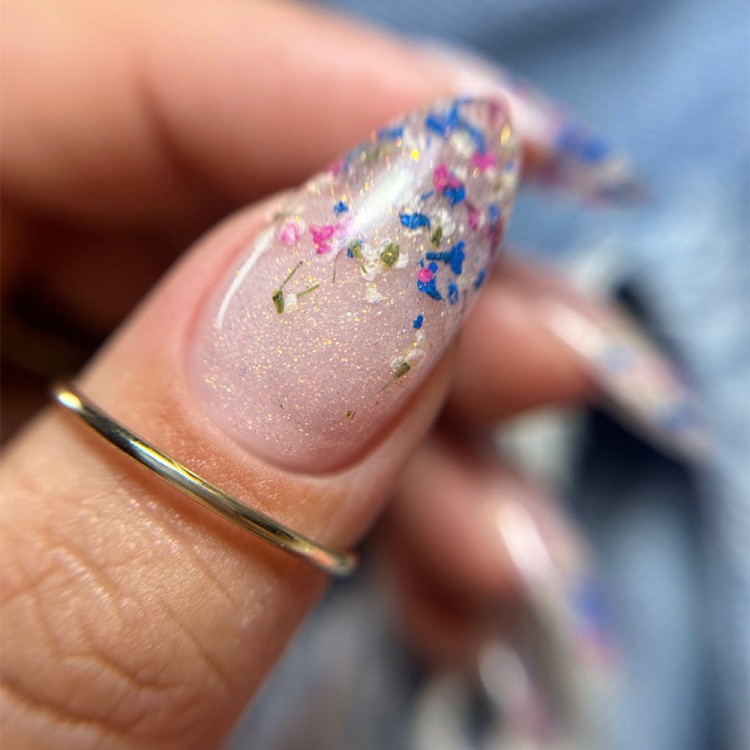 Żel budujący do paznokci Porcelain Sparkle Gel Laskovska light nude MollyLac 15g (1).jpg