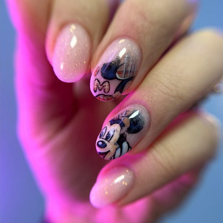 Żel budujący do paznokci Porcelain Sparkle Gel Laskovska light nude MollyLac 15g (5).jpg