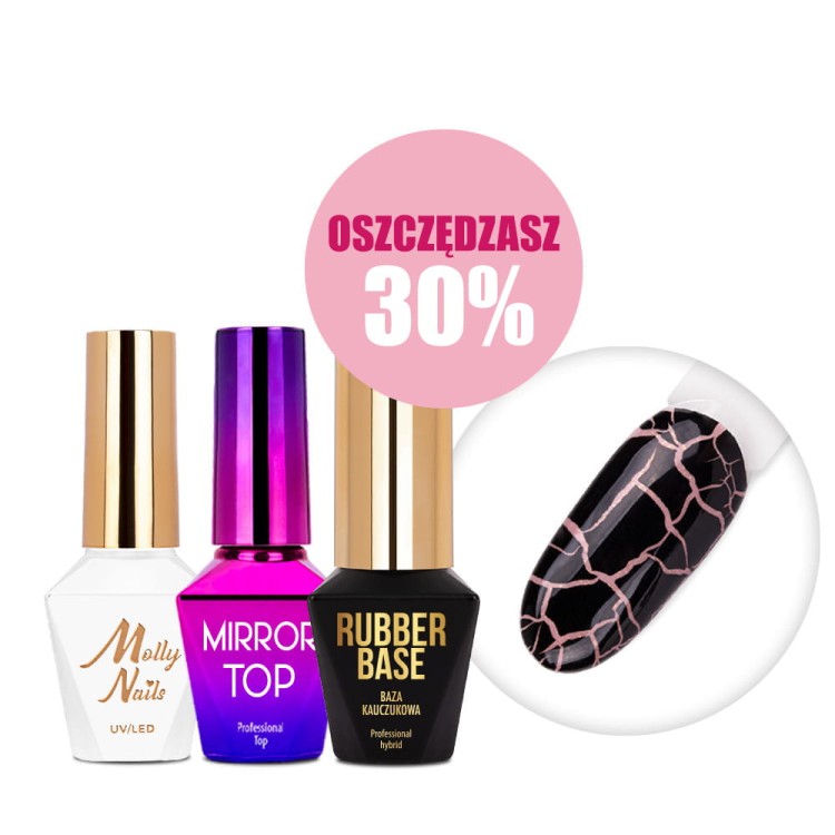 Crackle-Gel-czarny-+-Mirror-Top-MollyLac-+-Baza-Rubber-Base-MollyLac-Endless-Flame.jpg