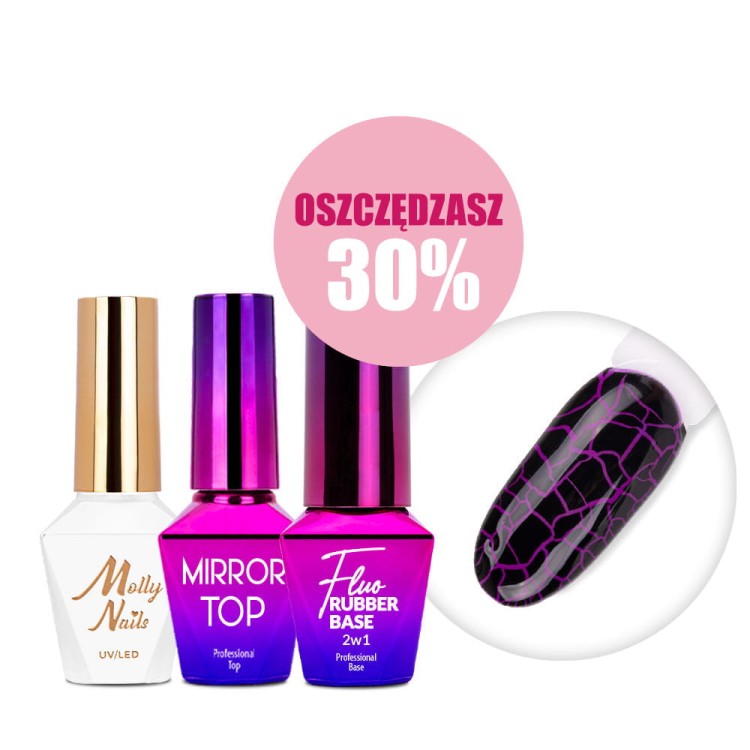 Crackle-Gel-czarny-+-Mirror-Top-MollyLac-+-Baza-Rubber-Base-2w1-Fluo-MollyLac-Chillin-Nr-5.jpg