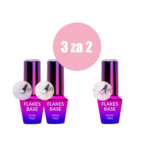 Mleczna baza kauczukowa z płatkami  Flakes Rubber Base 2+1gratis.jpg