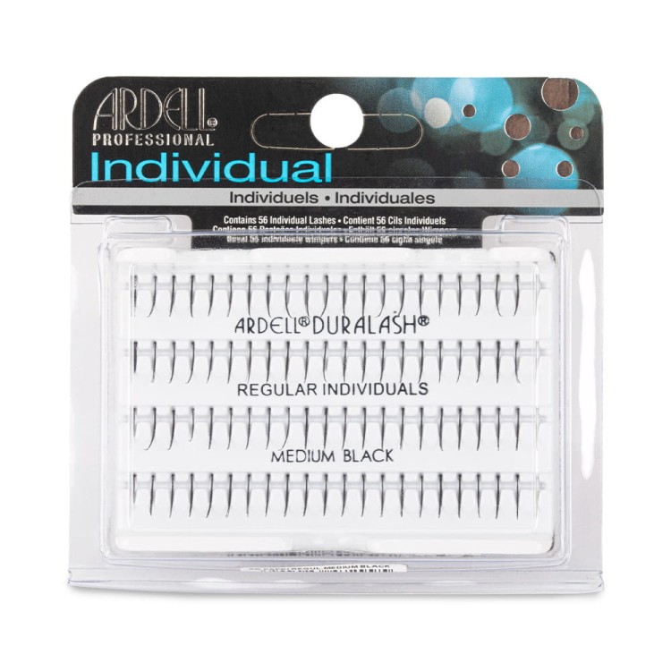 Kępki rzęs Ardell Individual Duralash Regular Medium Black 56szt (1).jpg
