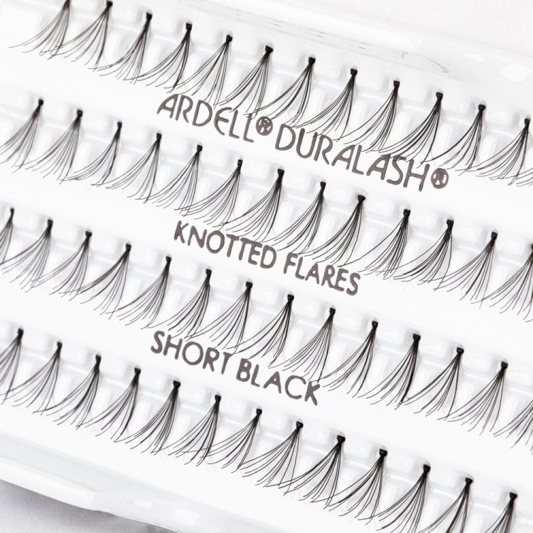 Kępki rzęs Ardell Individual Duralash Knotted Flares Short Black 56szt (2).jpg