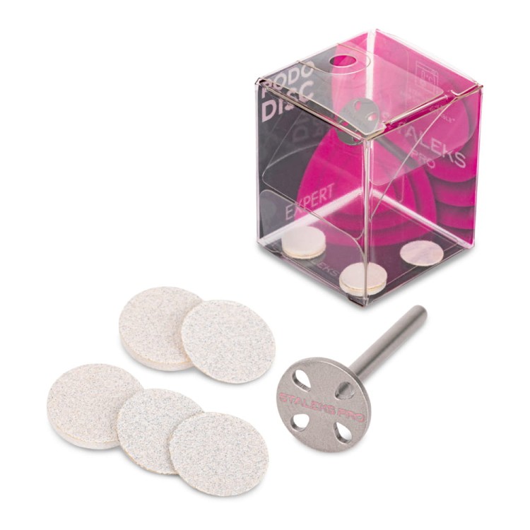 4820121599513-DYSK-TARCZA-DO-PEDICURE-PODODISC-ZESTAW-TRZPIEŃ-NAKŁADKI--PDset-10-STALEKS-PRO-XS-10mm-1.jpg
