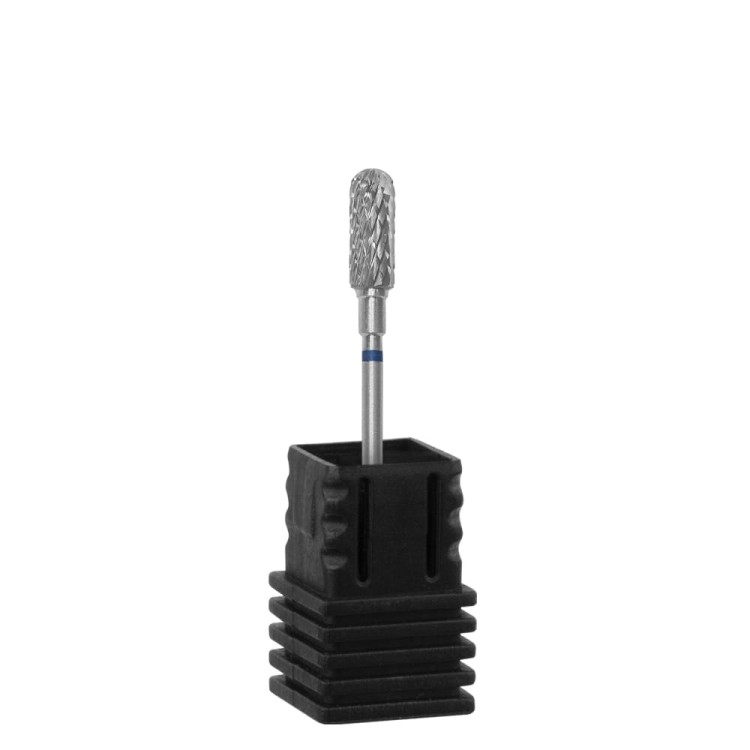Frez z węglika spiekanego zaokrąglony walec niebieski Staleks Expert 13mm 4.jpg