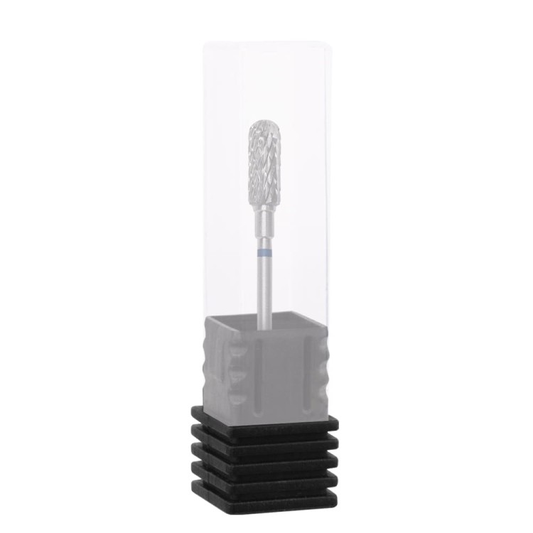 Frez z węglika spiekanego zaokrąglony walec niebieski Staleks Expert 13mm 5.jpg