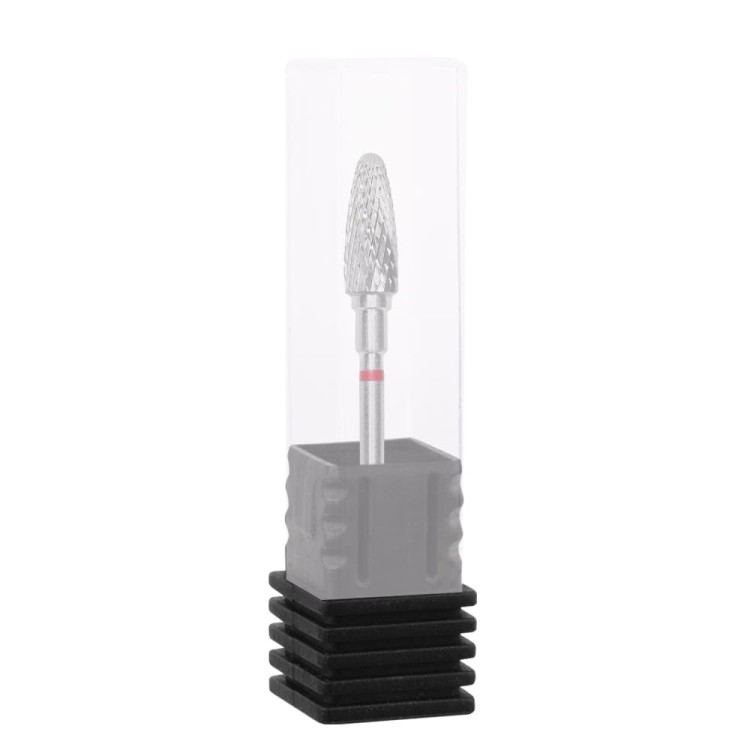 Frez z węglika spiekanego stożek okrągły czerwony Staleks Expert 13mm 5.jpg