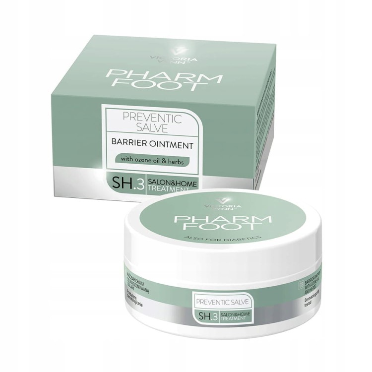 Maść barierowa z oliwą ozonowaną i ziołami Victoria Vynn Pharm Foot PREVENTIC SALVE 75ml.jpg