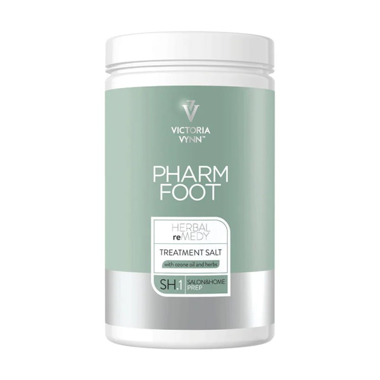 Sól zabiegowa z oliwą ozonowaną i ziołami Victoria Vynn Pharm Foot Herbal reMEDY 1250g.jpg