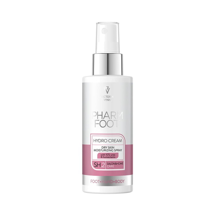Nawilżający spray do suchej skóry 10% mocznika i humektatyny Victoria Vynn Pharm Foot 150ml 1.jpg