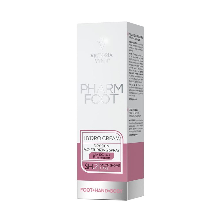 Nawilżający spray do suchej skóry 10% mocznika i humektatyny Victoria Vynn Pharm Foot 150ml 3.jpg